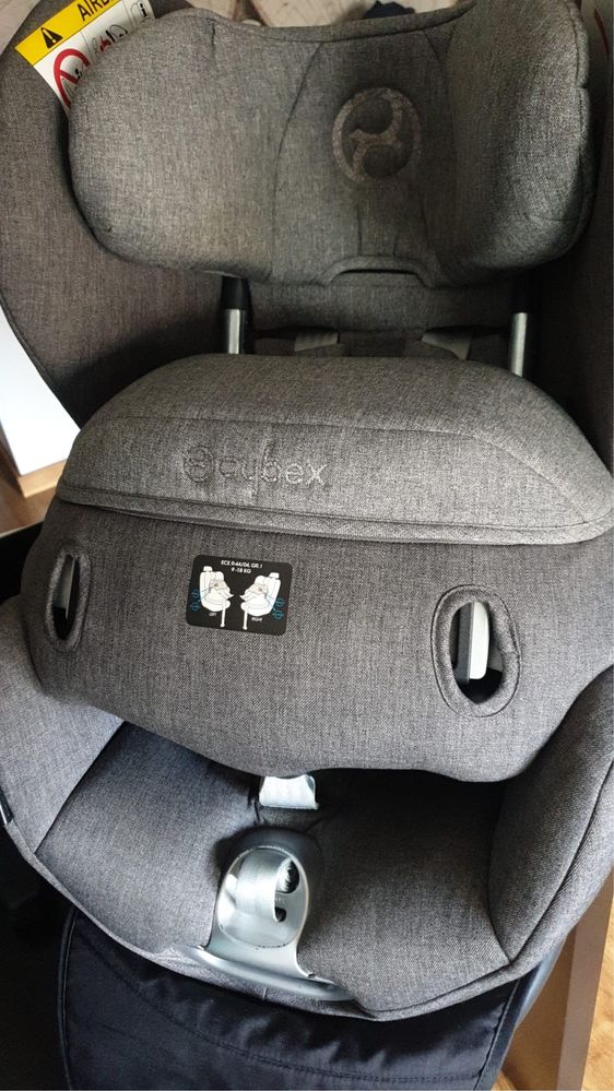 Cadeira auto cybex platinium sirona tecido PLUS! 360°