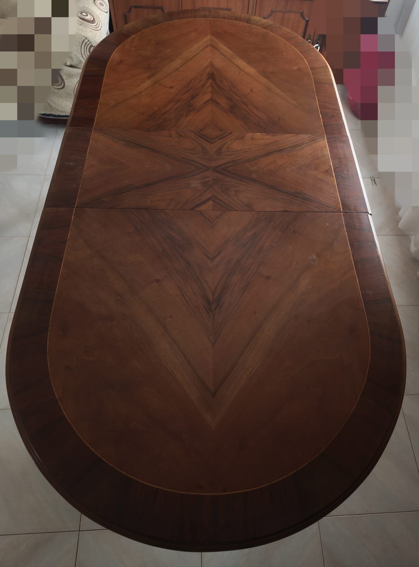 Mesa madeira extensivel