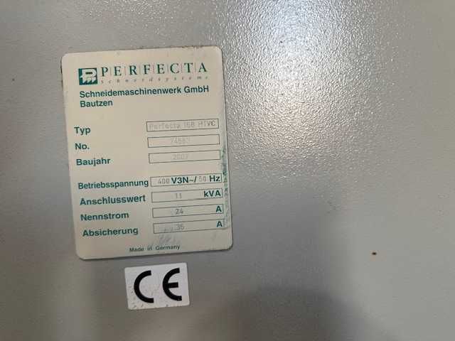 Gilotyna, krajarka, linia do cięcia papieru PERFECTA 168 HTVC