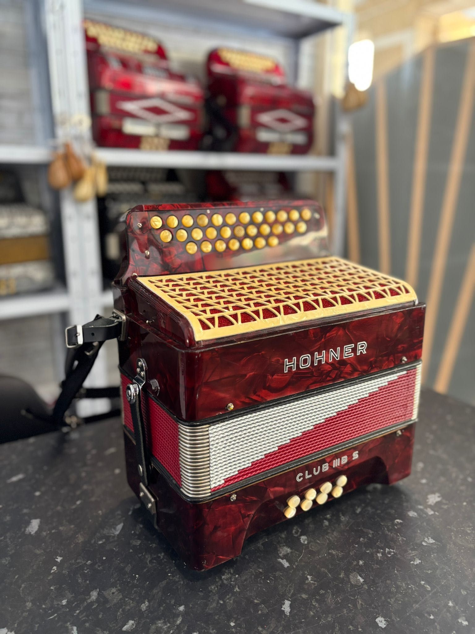 Concertina Hohner club 3 bs