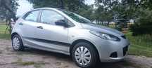 Mazda 2 1.4 2008 rok zarej. w Polsce miesiąc w kraju KLIMA - ZADBANA