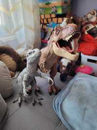T-rex giga oraz indominus ruchomy z dzwiekami