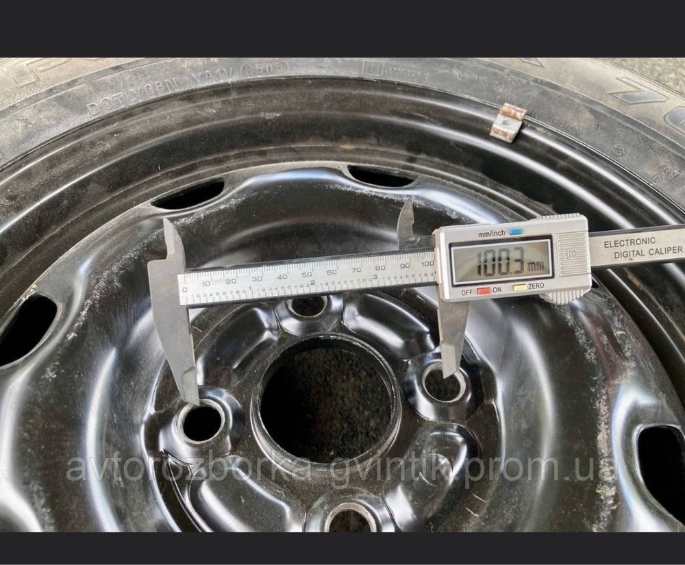 Запасное колесо Hyundai запаска 185/60 R14 4x100