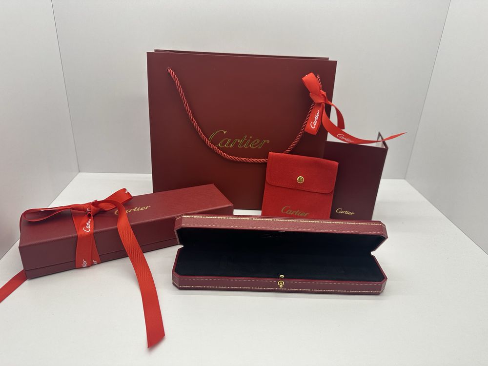 Упаковка для браслета теннис Картье Cartier.Новая