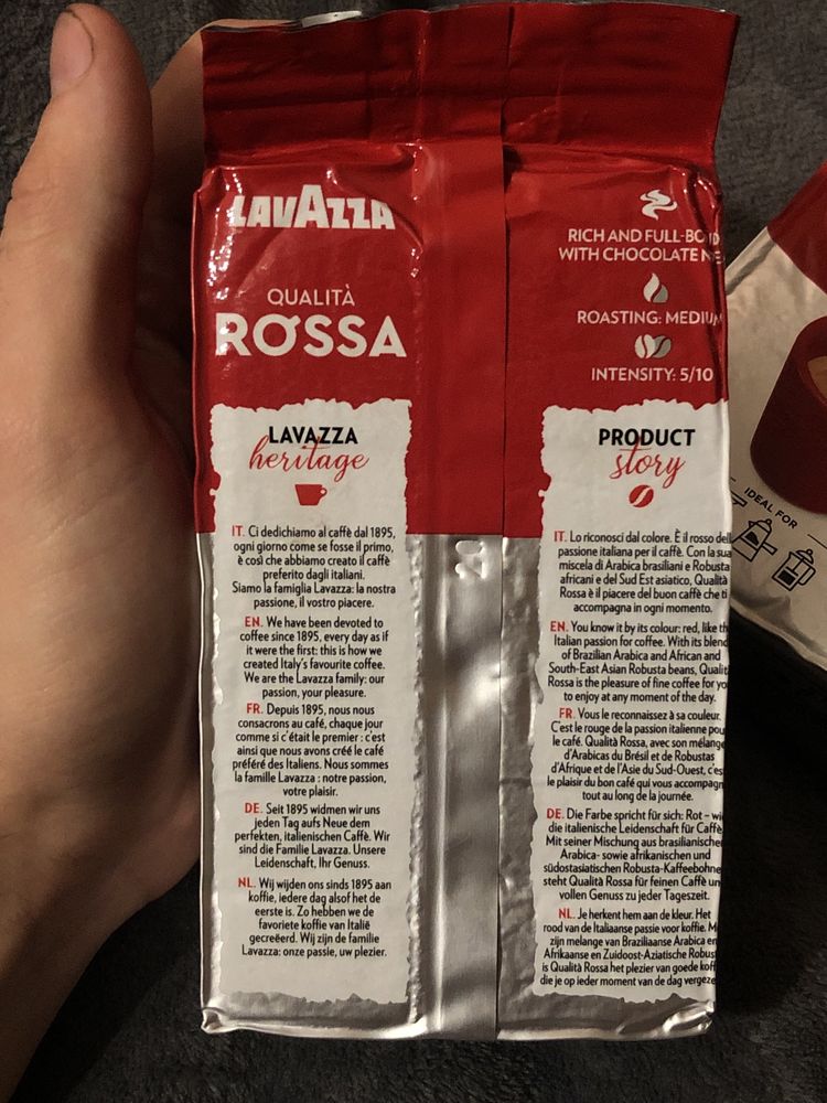 Кофе молотый Lavazza Rossa 250 г