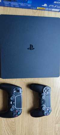 Sony PlayStation 4 500 gb slim Black 2 pady. 3 gry
