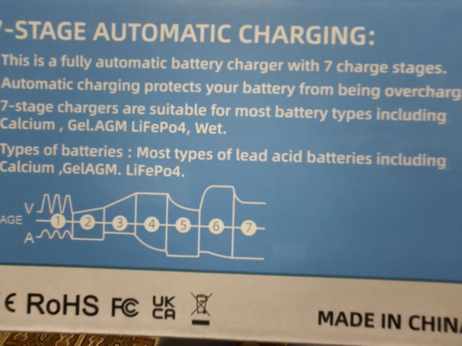 Зарядка для акумулятора E-FAST 25 ампер