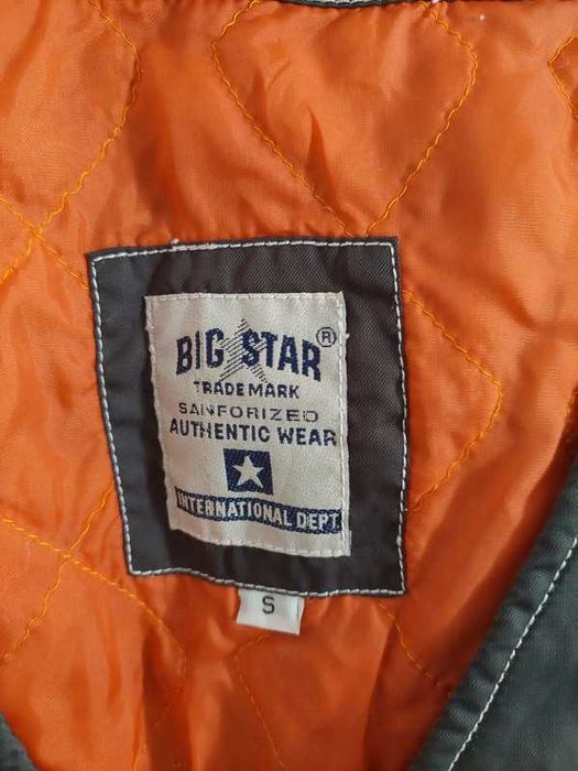 Szary bezrękawnik Big Star oversize