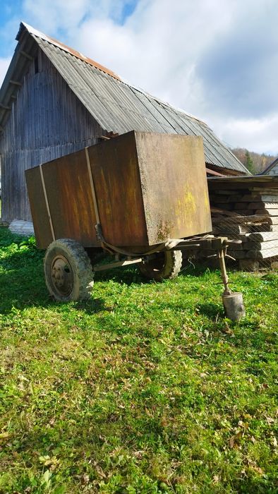 Бочка металева на колесах на 3т і 4т