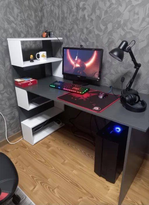 Письмовий комп’ютерний учбовий стіл парта Компьютерный письменный стол