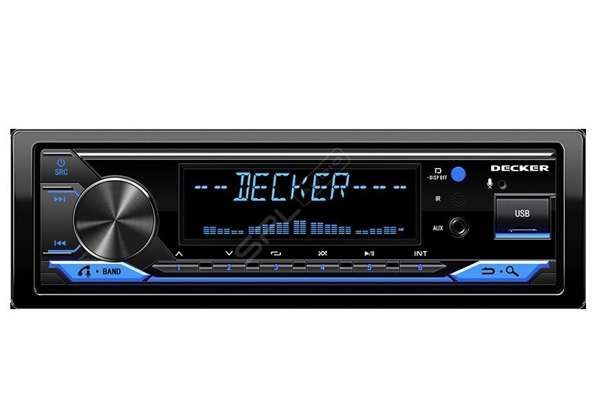 Автомагнитола Decker 124BT