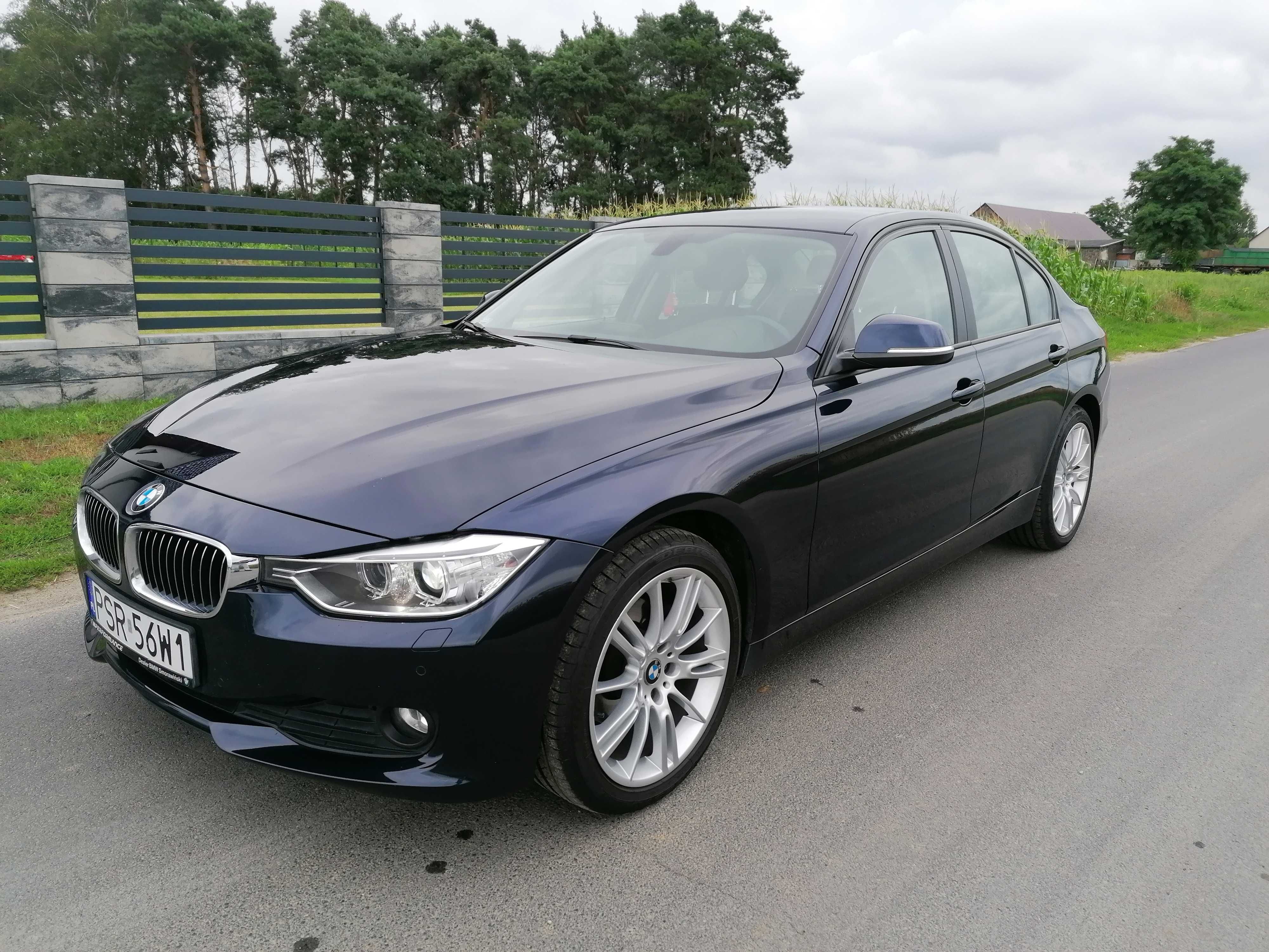 BMW seria 3 F30 318d po wymianie rozrządu