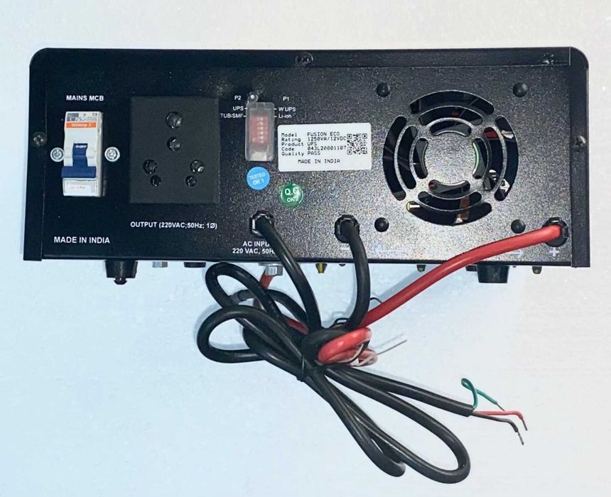 Інвертор Luminous Eco Volt 1500VA 24V 1200W. Солнечный MPPT-контроллер
