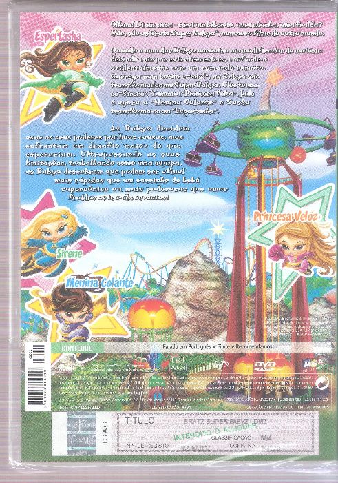 Filme DVD Bratz Super BabyZ