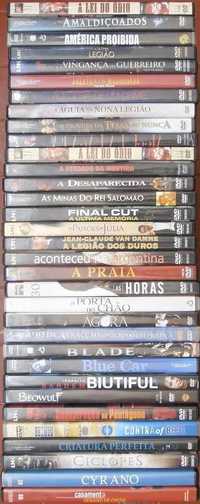 DVD lote 133 dvd´s - Filmes - Originais - diversos - Oportunidade