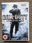 Call of duty World at war Wii konsola gra