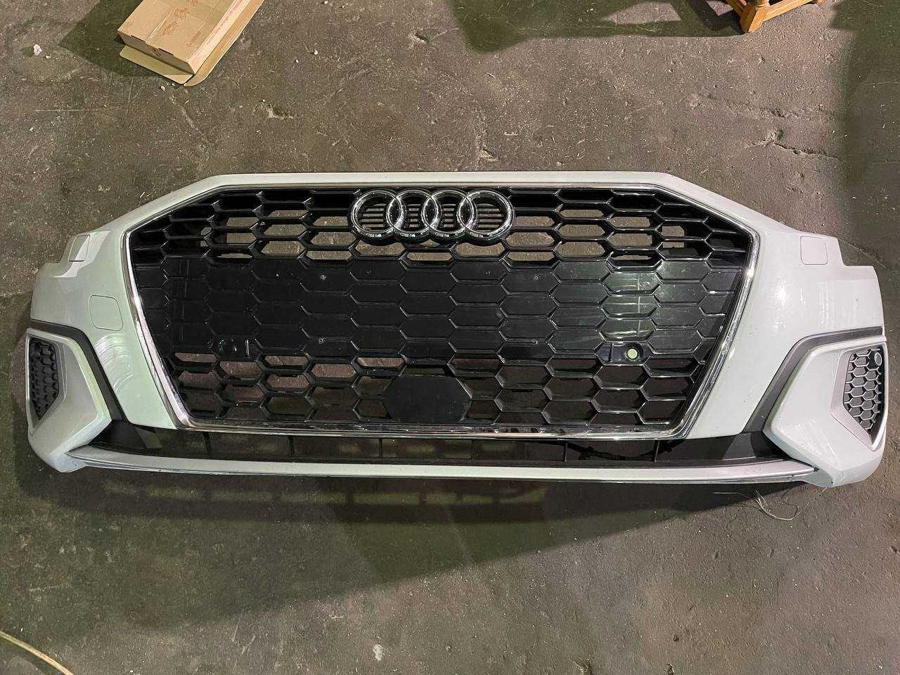Бампер Ауди А3 8Y Решётка 8У Радар Бампер Audi A3 8Y