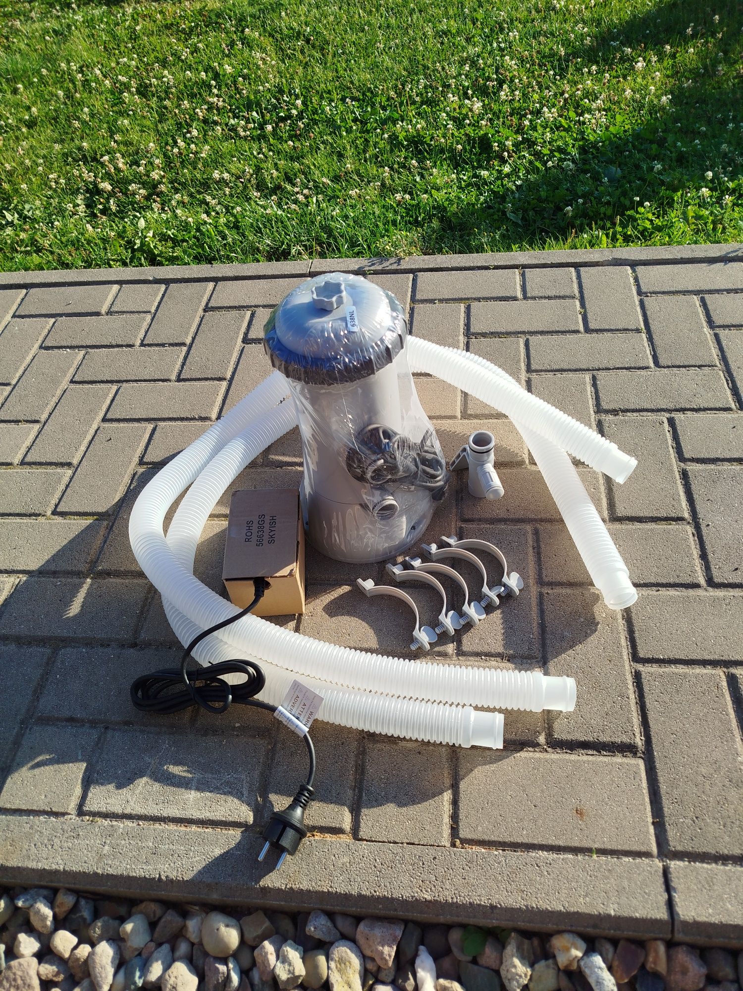 Pompa basenowa intex 638g nowa zestaw