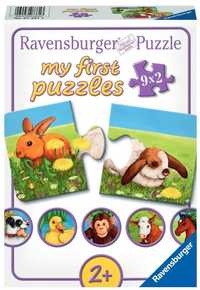 Puzzle 9x2 Urocze Zwierzęta, Ravensburger