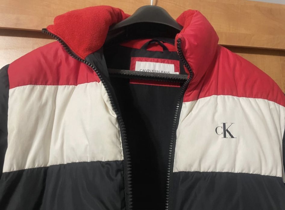 Kurtka zmiowa puchowa kalvin  clein