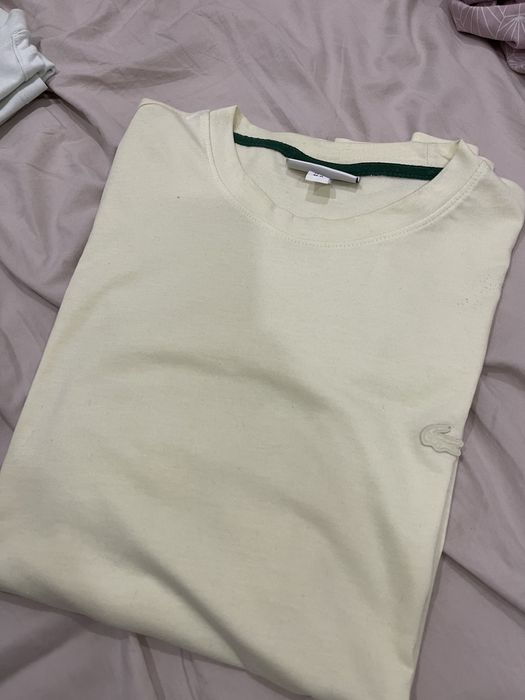 T-shirt lacoste sport amarela