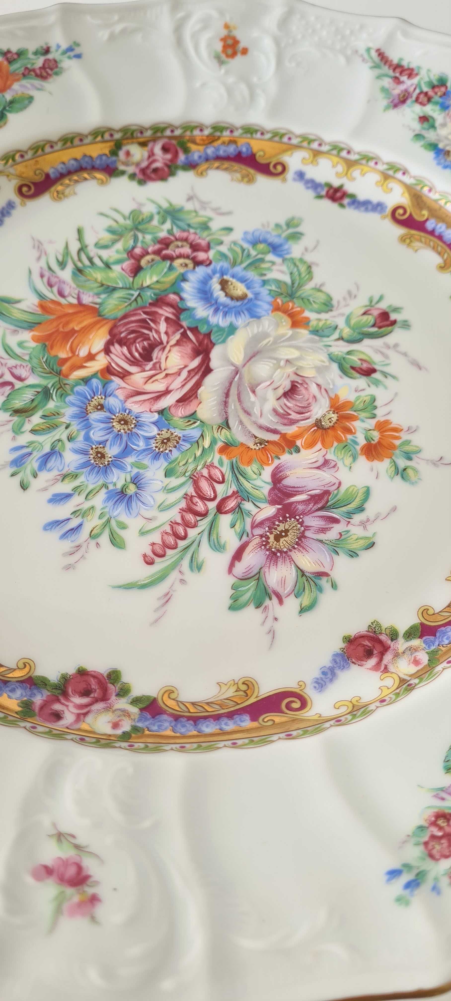 Serviço Porcelana de Limoges - Flores