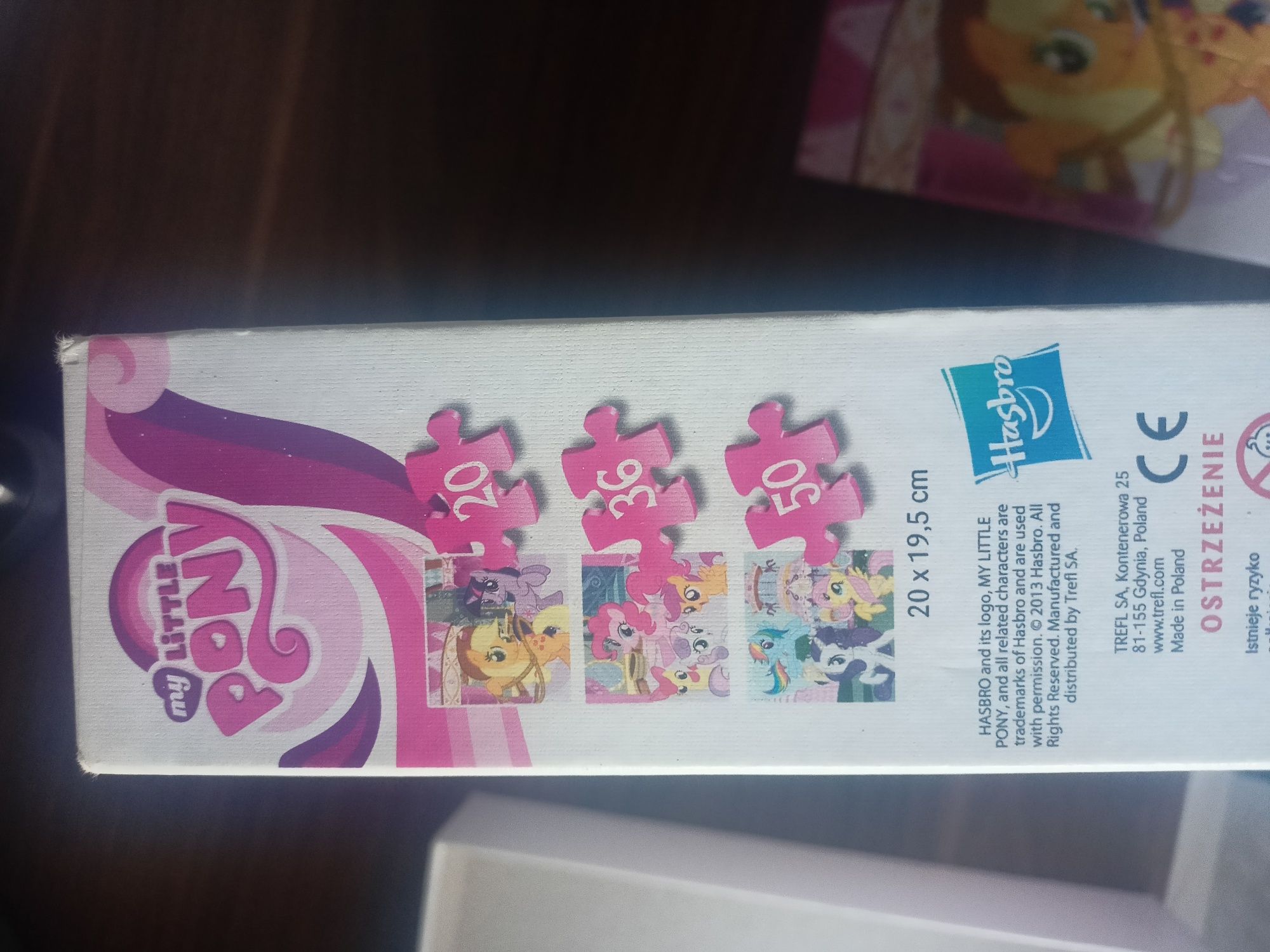 Puzzle Trefl My Little Pony 3w1