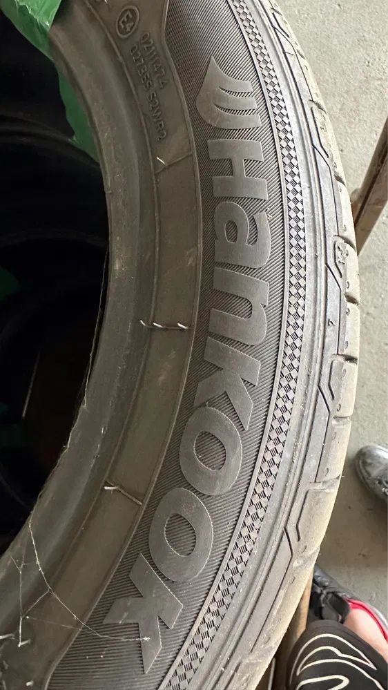 195/55 R16 87W 4szt 6mm Hankook używane letnie Warszawa