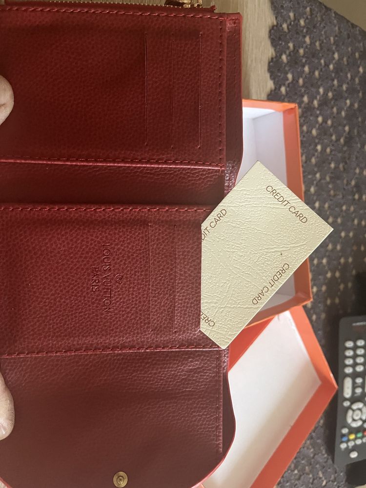 Portwel nowy skórzany Louis Vuitton