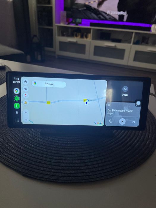 Przenośny Wyświetlacz Samochodowy 10 calowy ekran- Bezprzewodowe CarPl