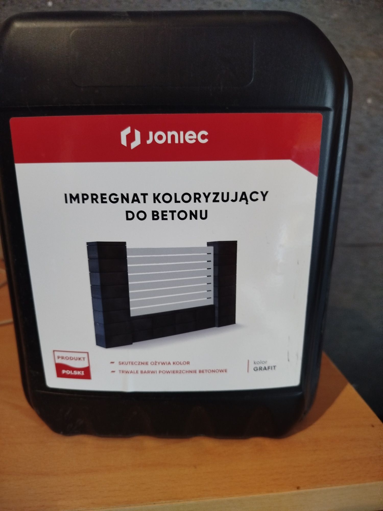 Impregnat do kostki i obrzeży koloryzujący-grafit