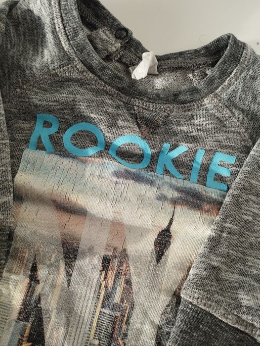 Bluza z aplikacją melanż dla niemowlaka H&M