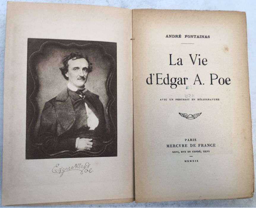 Edgar Poe: biografia + Histórias Extraordinárias (port. e francês)