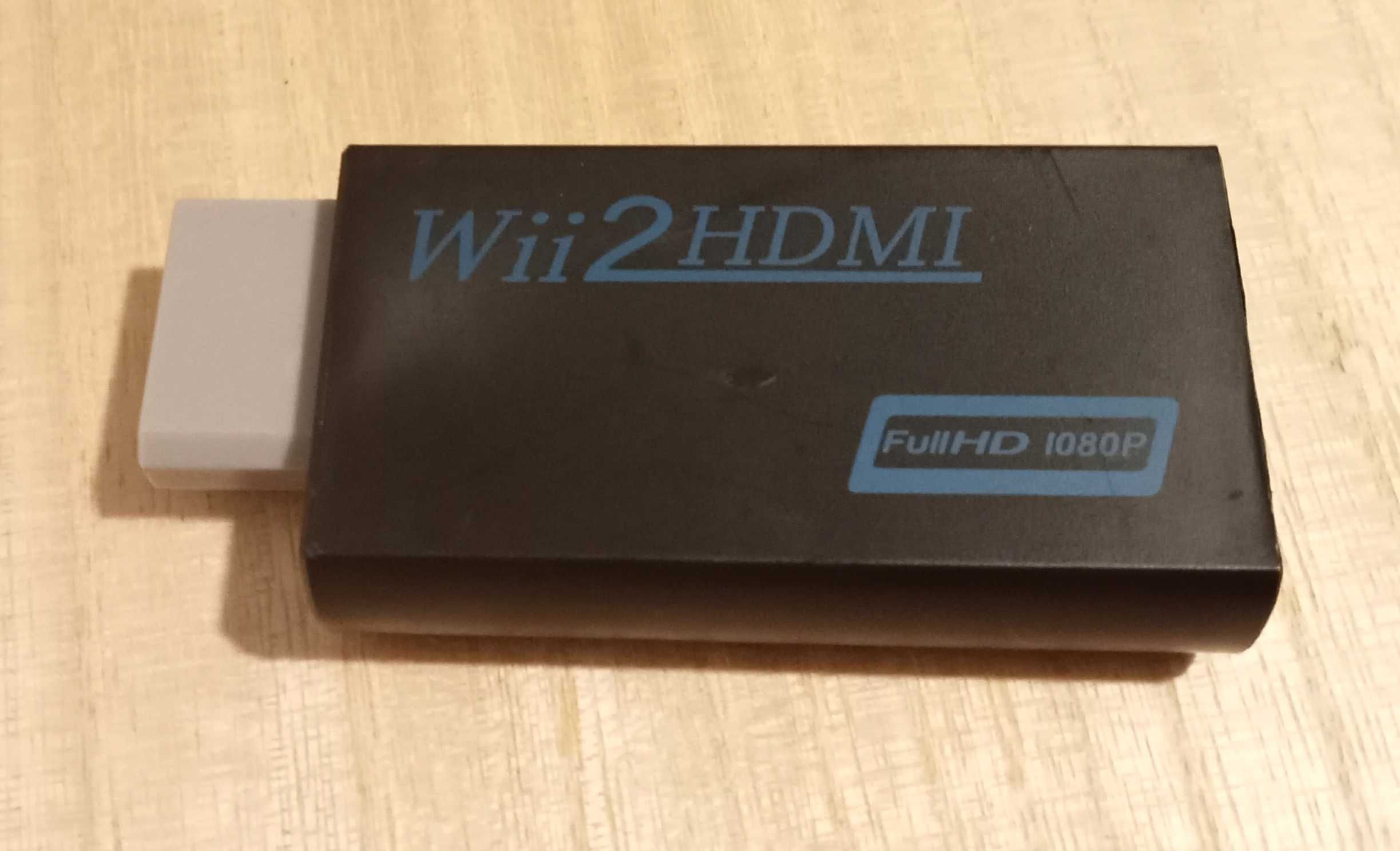 Adaptador HDMI para Nintendo Wii Novo
