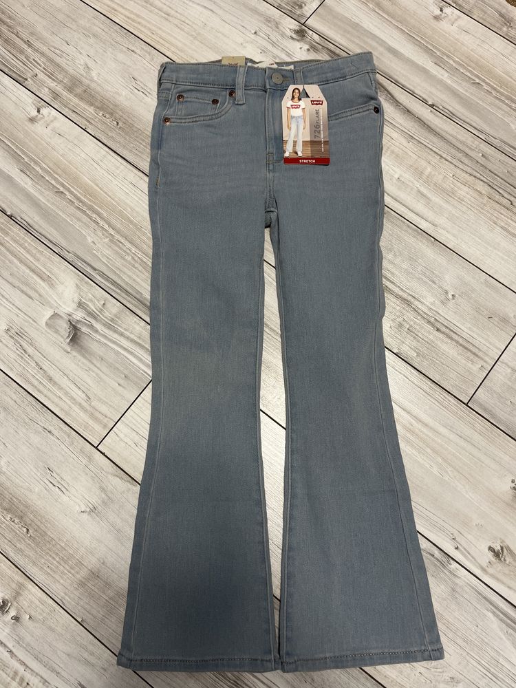 Jeansy dziewczece dzieciece Levis 726 Flare