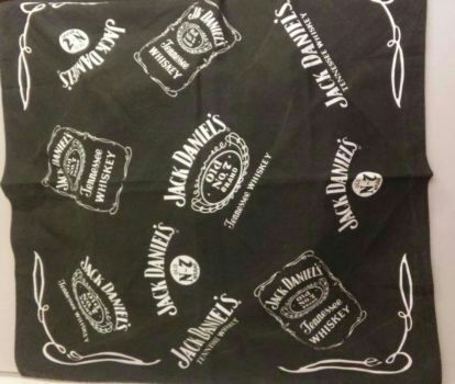 Lenço /Bandana antigo Jack Daniel's