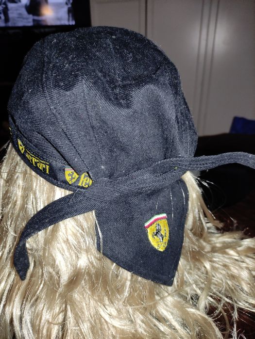 Chusta czapka motocyklowa ferrari