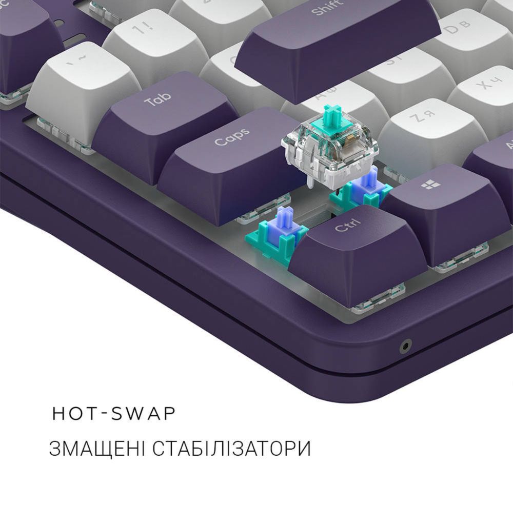 Ігрова Клавіатура Dark Project violet