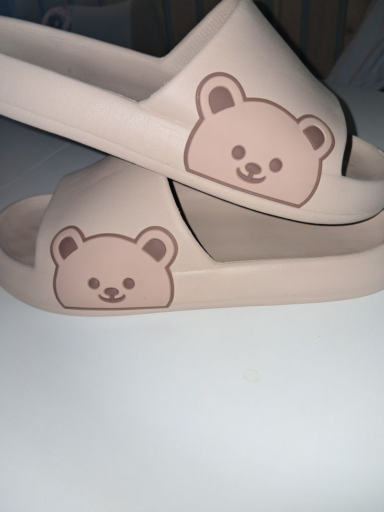 Klapki damskie piankowe misie 40-41
