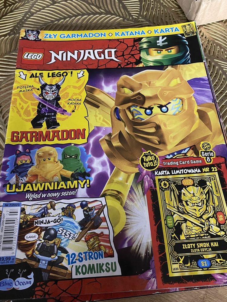 Lego Ninjago gazetki bez ludzików i kart