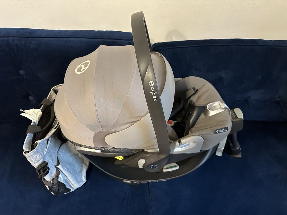 Fotelik Cybex Cloud Z i-Size + baza obrotowa Base Z + akcesoria