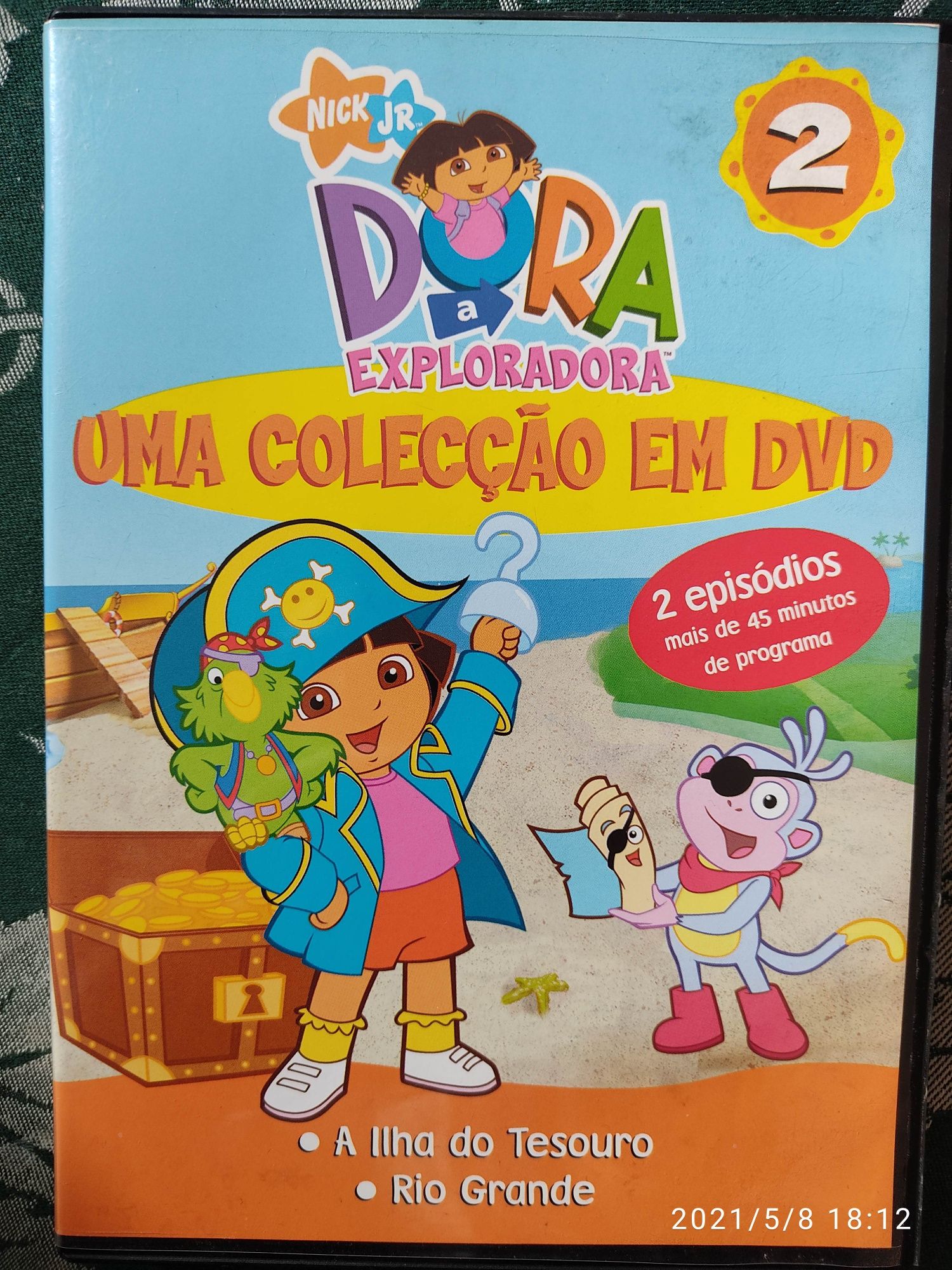 Conjunto 5 filmes de animação DVD originais