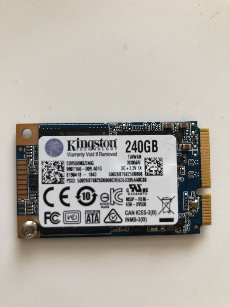 SSD Kingston 240 Gb SUV500MS