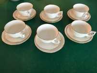 Komplet porcelanowy JIESIA Bone China dla 6 osób