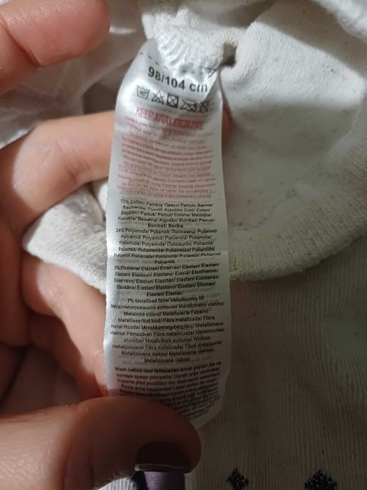 Zestaw rajstop dla dziewczynki 98/104
