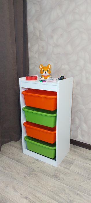 ‼️Хіт ПРОДАЖ‼️ СТЕЛАЖ комод для іграшок, полка органайзер для іграшок