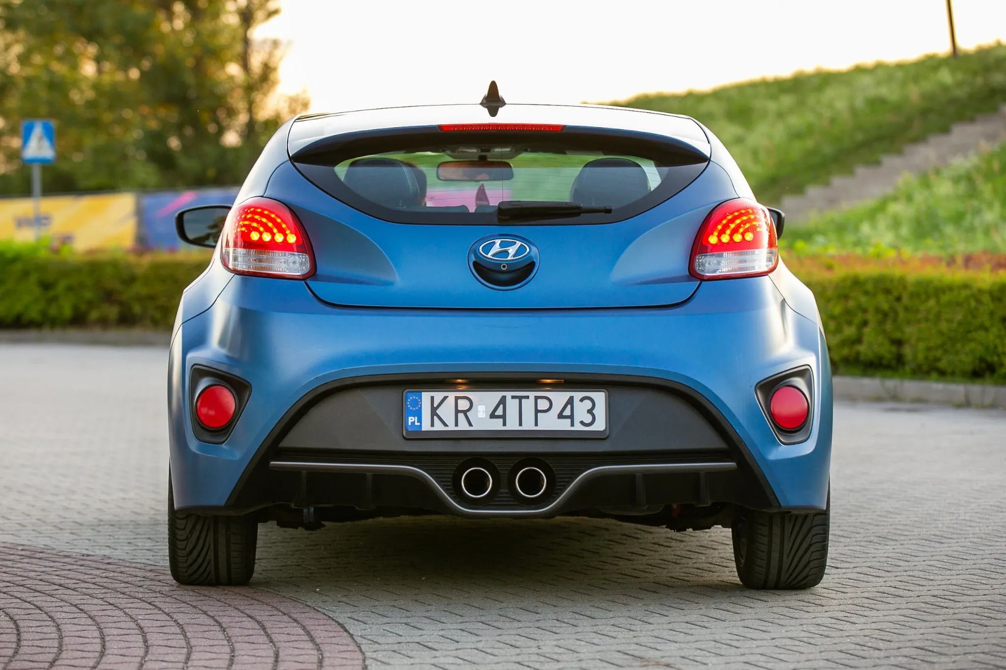 Hyundai Veloster 1.6 Turbo 201 KM, RALLY EDITION, mat.