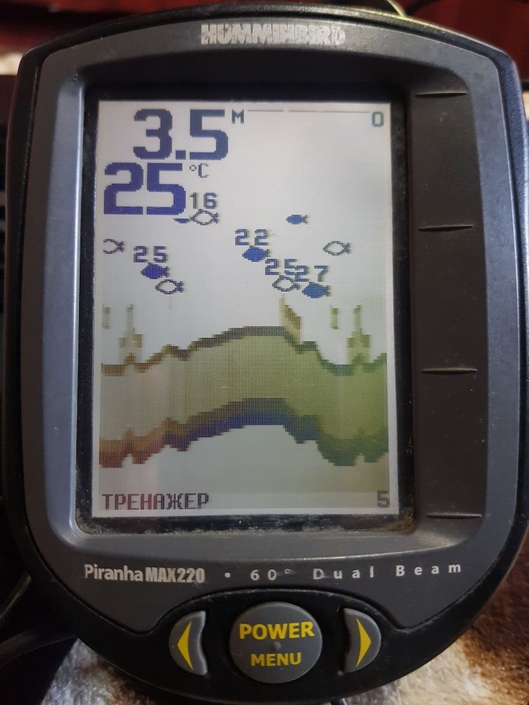 Продам ехолот humminbird piranha max 220