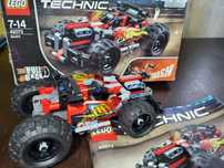 Klocki LEGO TECHNIC 42073 czerwona wyścigówka