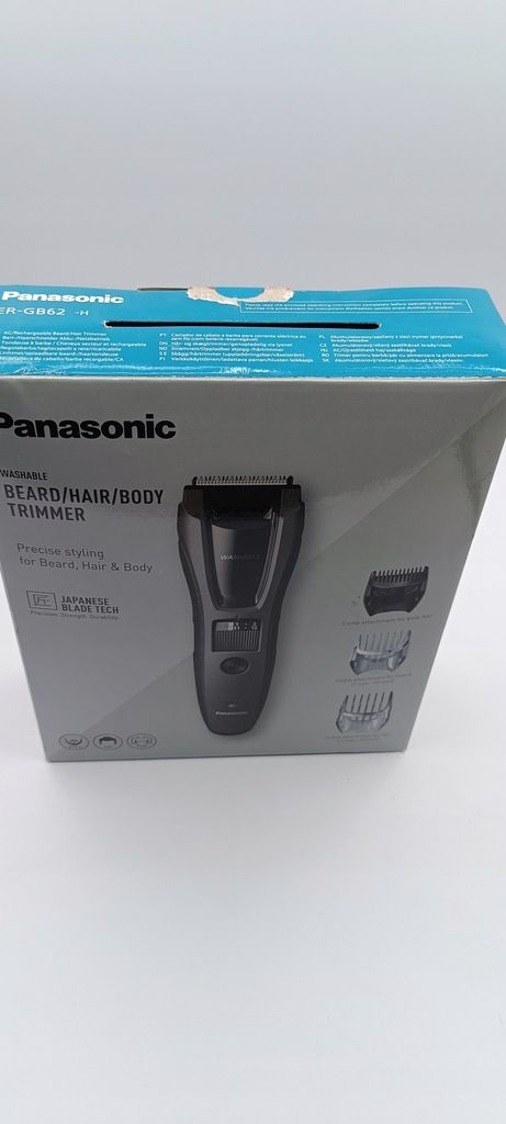 Trymer do włosów, brody i ciała Panasonic ER-GB62